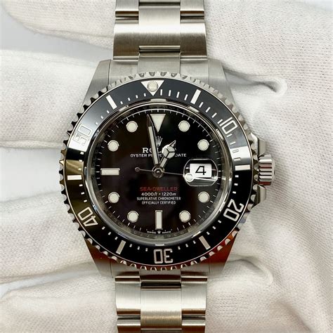 rolex sea-dweller single red preis|rolex sea dweller 44mm price.